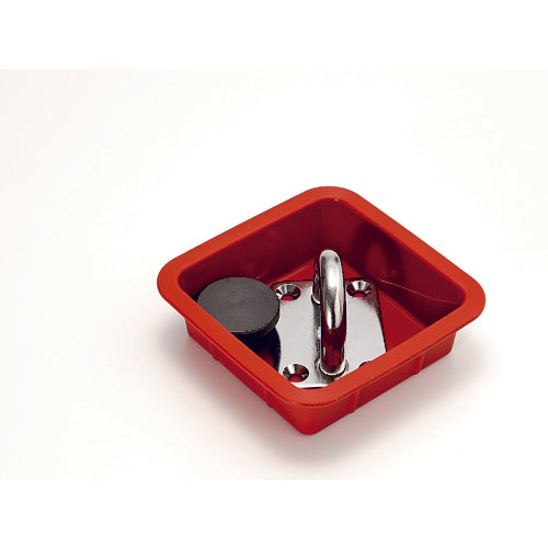 TRUSCO 【売切廃番】シリコーントレイ角型 内径88X88XH34 SLTS-8888 1 個