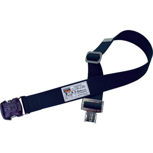 TRUSCO Replacement Belt for Waist Belt, Width 50mm x Length 1400mm, One-touch Buckle, Black, TSB-SOTA-L-BK, 1 Piece