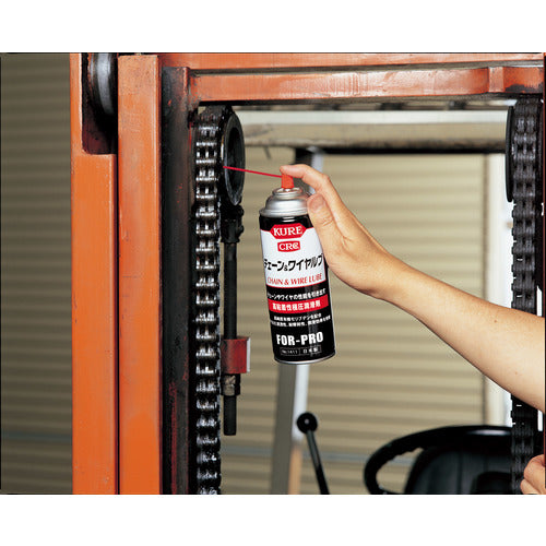 KURE 고점착성 극압윤활제 체인&와일루브 430ml NO1411 1개