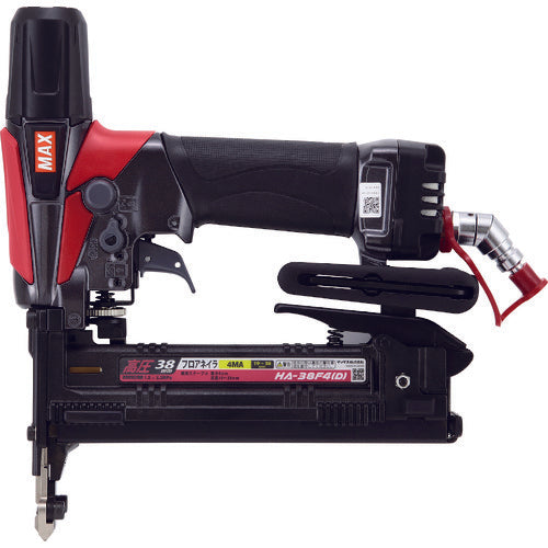 MAX Air Nailer (for Staples) High Pressure 4MA Staple Tacker 19-38mm with Air Duster HA-38F4(D) 1 unit