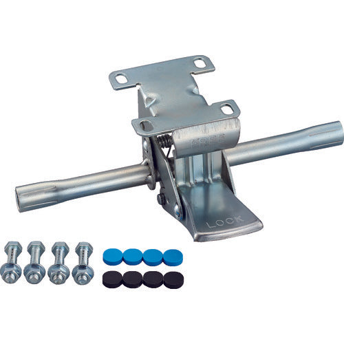 TRUSCO MKP樹脂製運搬車エアーキャスター付用ブレーキ 100番用 MKP-100ACS 1 台