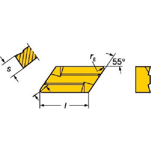Sandvik T-Max turning negative insert (140) 2025 KNUX 16 04 05R11 10 pieces