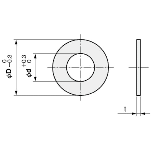 IWATA シムリングFE (10枚入)T0.3 RF028040030 1 袋