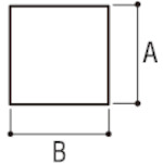 盛光 拍子木 39角 MKHG-0039 1 本