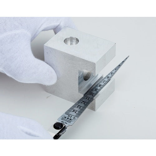 SK テーパーゲージ快段目盛 直尺付 No.700 クリップ付 測定範囲 テーパーゲージ1〜15mm 直尺0〜130mm 700SKD 1 個