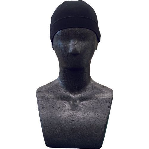 Mie Robe Bamboo Thread Sweat Absorbing Under Cap 2 Black NO.TK09-BK 1 pc