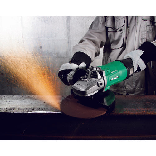 HiKOKI 100V 전자 디스크 그라인더 180mm AC 브러시리스 브레이크 부착 G18BYE-100V 1대