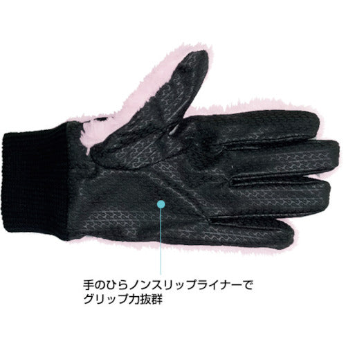 ペンギンエース 防寒手袋 Pパターン WINTER W−6 ピンク L W-6 PINK L 1 双