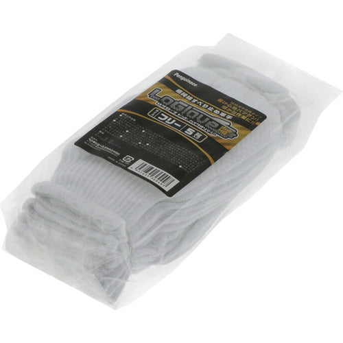Penguin Ace Bleached Pure Cotton Anti-Slip Work Gloves Loglove Dot High Quality 5 Pairs LOGLOVE-DOTHQ-5P 1 Pair