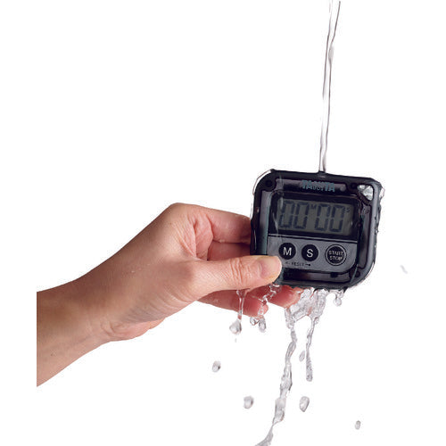 TANITA デジタルタイマー TD−376N−BK TD-376N-BK 1 個