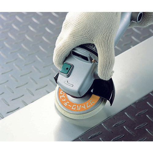 TRUSCO Soft Power Disc Φ100 Urethane Resin Finish Polishing 5 Pieces SP100C8 1 Box