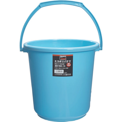 TRUSCO Eco-Poly Bucket Body 15L RBK-15 1 pc