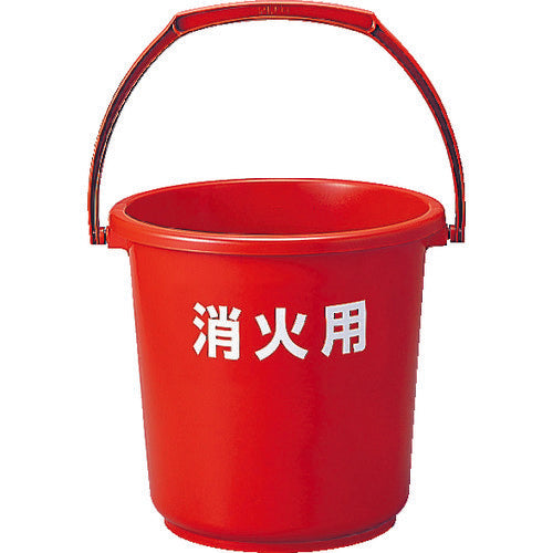 TRUSCO Eco-Poly Bucket 10L for Fire Fighting RBKS-10 1 pc