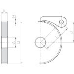KHK Ratchet SRT3-50 SRT3-50 1 piece