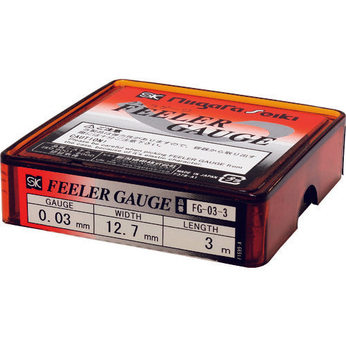 SK 필라게이지 탄소 공구강(SK7 상당) 0.10x3m FG-10-3 1개