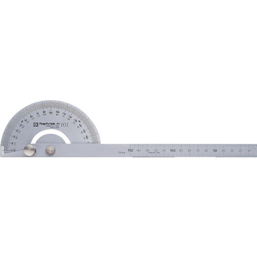 SK Protractor No. 101 Silver Finish PRT-101S 1 pc
