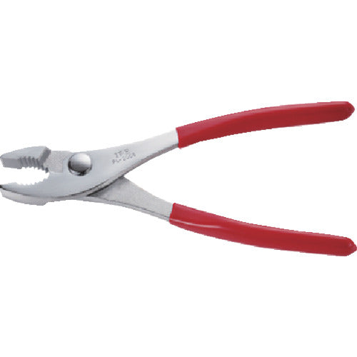 IPS バネ内蔵 コンビネーションプライヤ200mm グリップ付き PL-200S 1 丁