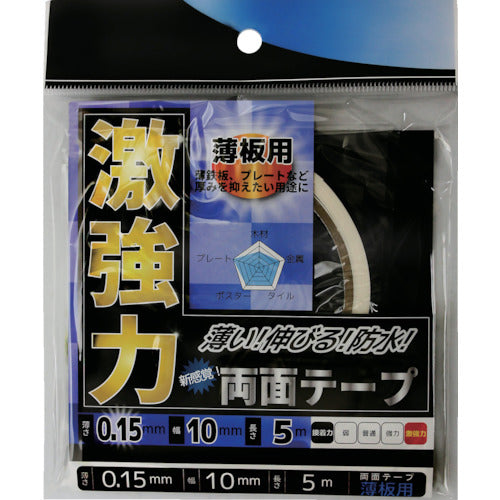 WAKI Super strong double-sided for thin plates 10mm x 5m WKG013 1 piece
