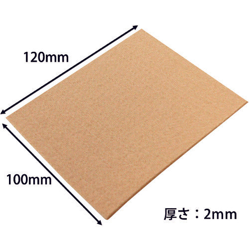 WAKI フェルトシート 薄茶 ソフト フリーサイズ 2枚入 FU-334 1 PK