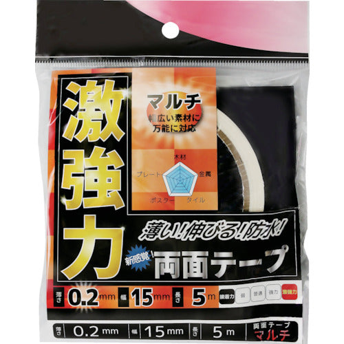 WAKI Super Strong Double-Sided Tape Multi 15mm x 5m WKG009 1 pc