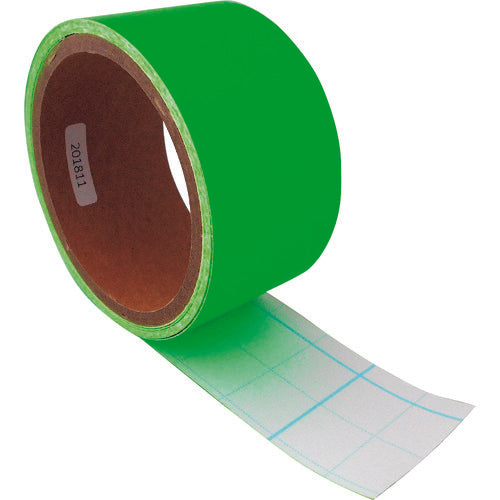 WAKI fluorescent tape 50mm x 3m green AHW028 1 piece