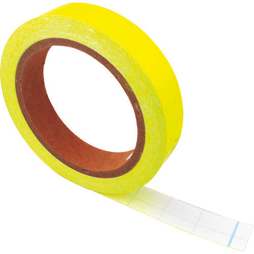 WAKI fluorescent tape 20mm x 10m yellow AHW024 1 piece