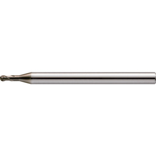 UNION TOOL HMG Coated 2-Blade Long Neck Ball for High Hardness Material Machining R0.3 x Effective Length 1 x Blade Length 0.48 x Neck Diameter 0.59 x Total Length 45 HGLB2006-010 1 Piece