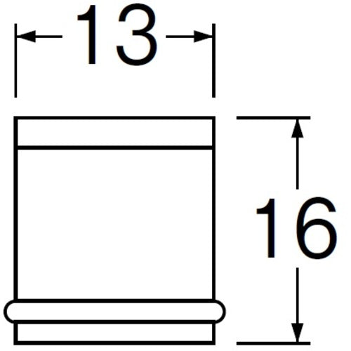 SANEI PC check valve core V821F-1-13 1 piece