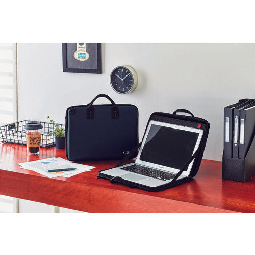 LIHIT Hard Shell Bag, Large, Navy, A7755-11, 1 pc