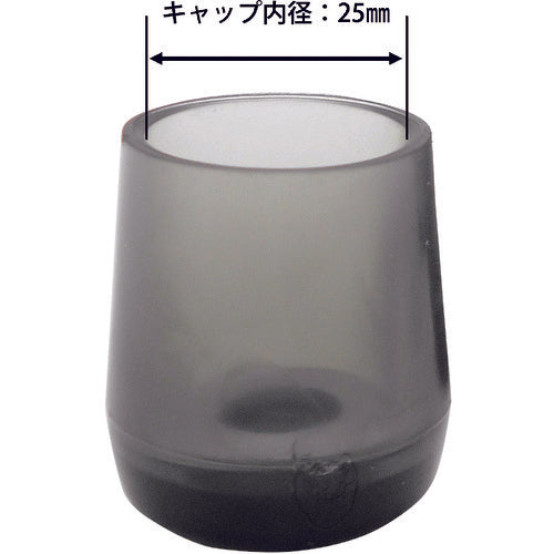 WAKI 鉄板入パイプイスキャップ 4個入 GK-316 1 PK