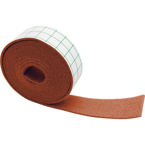 WAKI フェルトテープ 茶 25X1800 FU-372 1 個