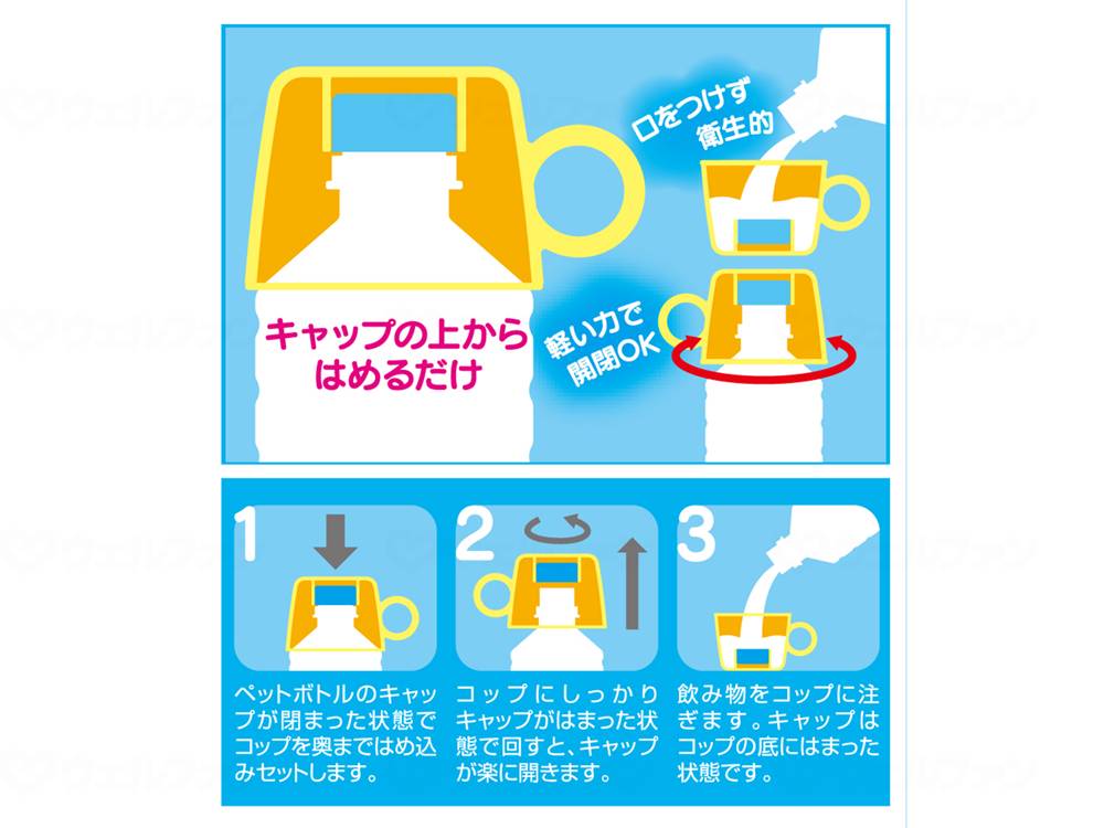 Skater Pet Bottle Cap Pink