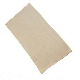 Miyashita Silk Belly Warmer (processed with bamboo charcoal) Beige Free