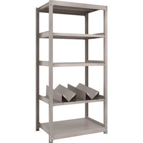 TRUSCO スチールラック M2型軽中量棚 860X600XH1800 缶受X2付 M2-6365-KU2 1 台