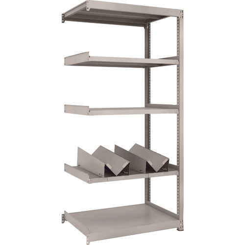 TRUSCO スチールラック M2型軽中量棚 860X600XH1800 缶受X2付 連結 M2-6365-KU2B 1 台