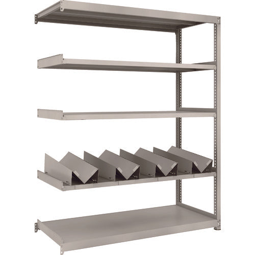 TRUSCCO 스틸 랙 M2형 경중량 선반 1460X600XH1800 캔수 X4 부착 연결 M2-6565-KU4B 1대