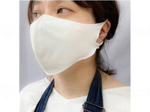 Rack Sangyo Soft Cotton Mask 2-Piece Set Off White L