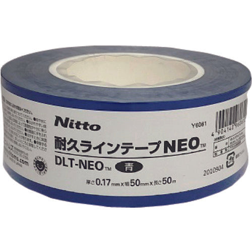 ニトムズ 耐久ラインテープDLT−NEO50x50青 Y6061 1 巻
