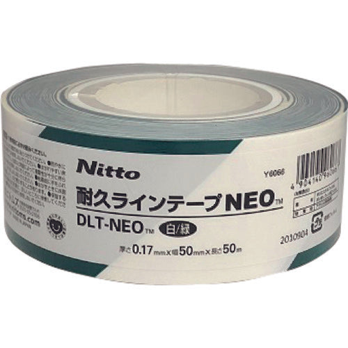Nitto Heavy Duty Line Tape DLT-NEO 50x50 White/Green Y6066 1 Roll