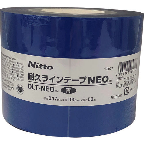 ニトムズ 耐久ラインテープDLT−NEO100x50青 Y6077 1 巻