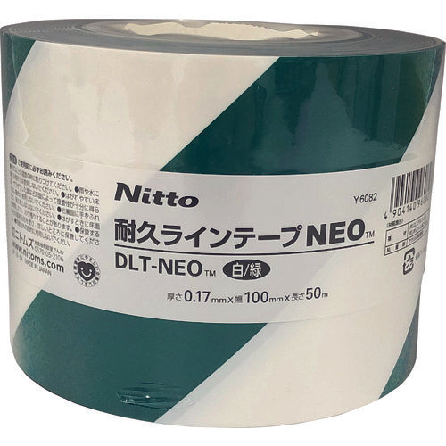 Nitto Heavy Duty Line Tape DLT-NEO 100x50 White/Green Y6082 1 Roll