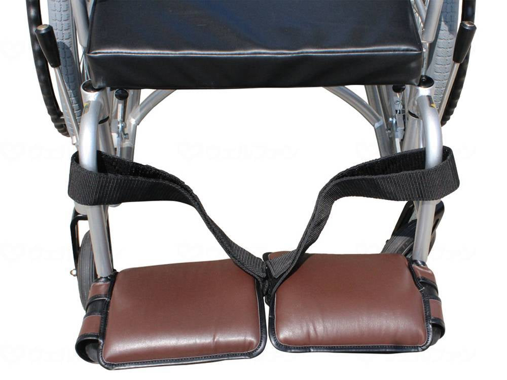 ニッカ工業車イス用やわらかフットレストカバーⅡ ブラウン