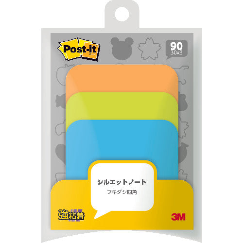 3M Post-it Silhouette Note Strong Adhesive Type Speech Bubble Square SSS-FKS 1 PK