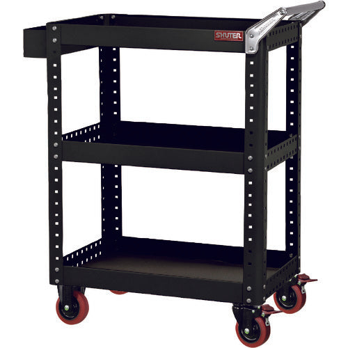 SHUTER Heavy Duty Cart CT-2 Black CT-2-BK 1 unit