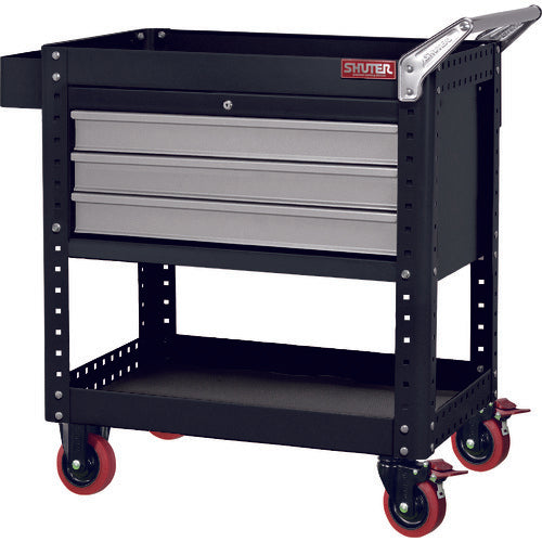 SHUTER Heavy Duty Cart CT-3A Black CT-3A-BK 1 unit