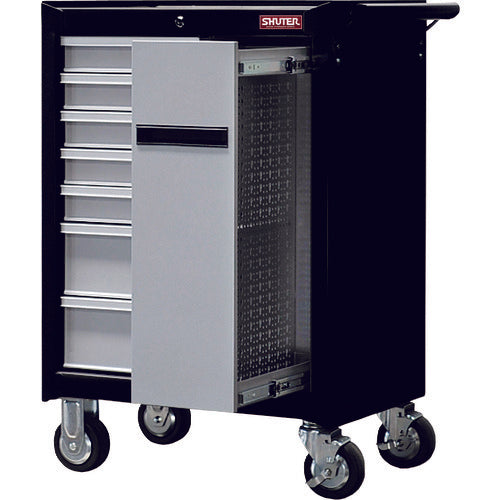SHUTER Heavy Duty Cabinet Cart TC-H25 Black TC-H25-BK 1 unit