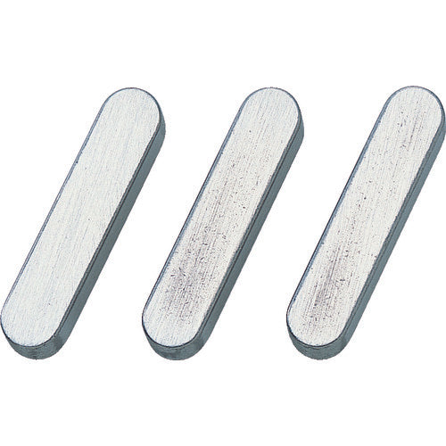 SEIKI Parallel Keys, Both Sides Rounded, SUS316, 1 Bag (5 Pieces) PRS0518 1 Bag