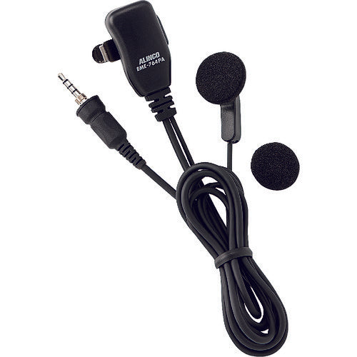 Alinco Open-Air Earphone Microphone (4-Pole Screw-in) EME764PA 1 piece