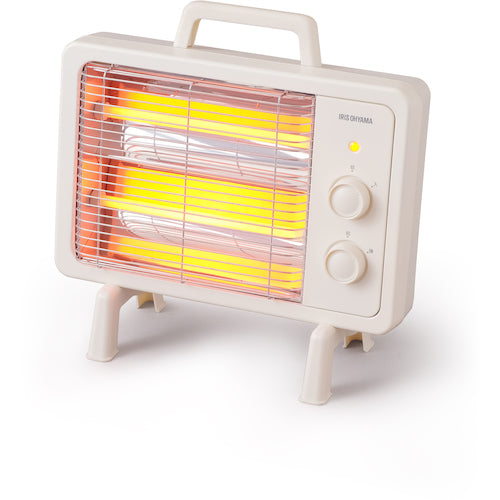 IRIS 513816 遠赤外線電気ストーブ レトロ調 IEHD-800 1 台