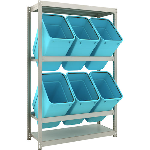 TRUSCO Steel Rack M1.5 Type Light-Medium Duty Shelf Eco-Pail Holder for W1460 M1.5-DBU1500 1 Piece